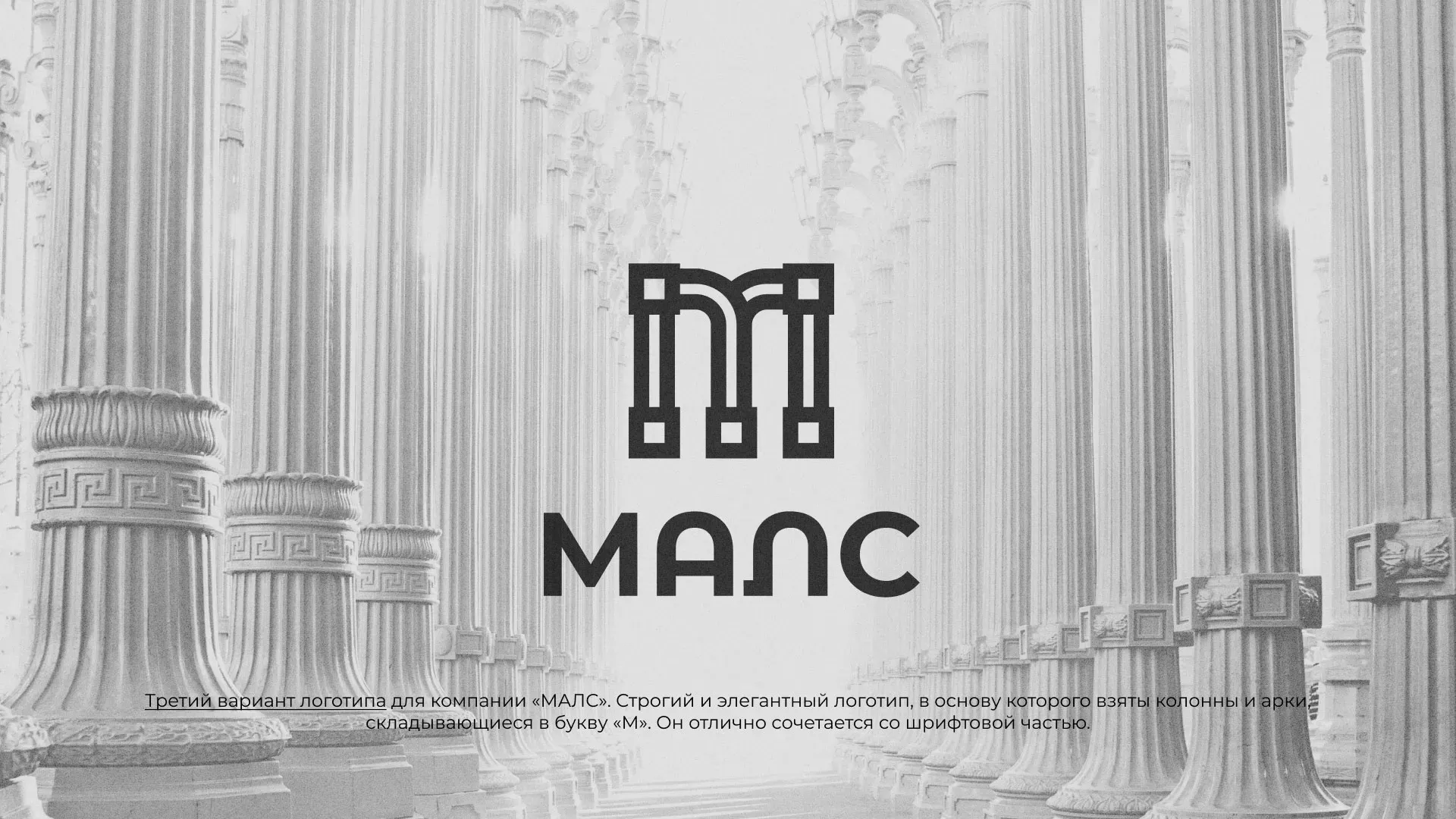 Разработка логотипа компании «МАЛС» в Нарткале