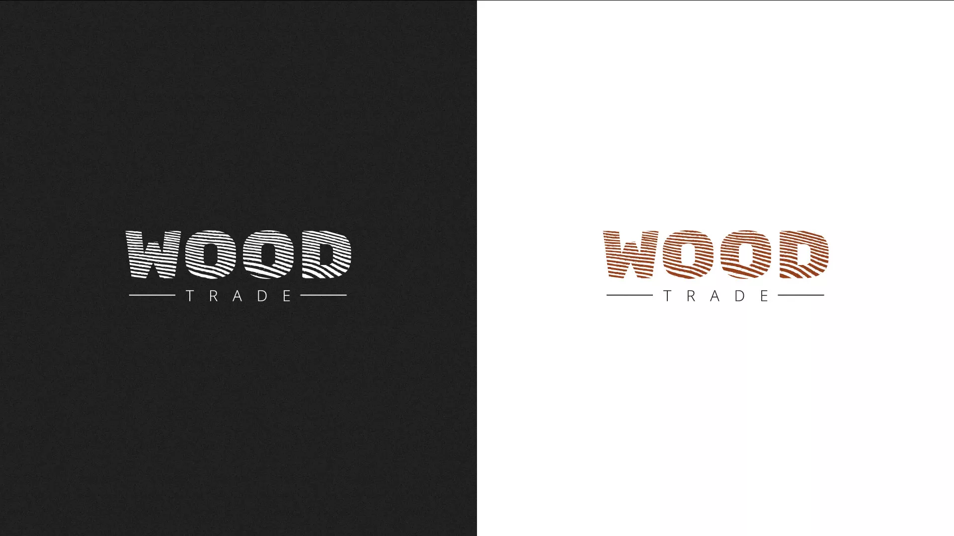 Разработка логотипа для компании «Wood Trade» в Нарткале