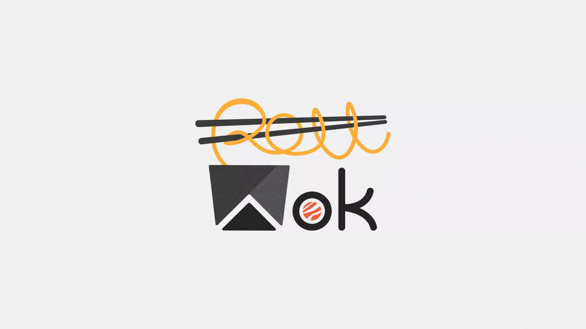 Разработка логотипа в Нарткале для суши-бара «Roll Wok Club» Разработка логотипа в Нарткале для суши-бара «Roll Wok Club»